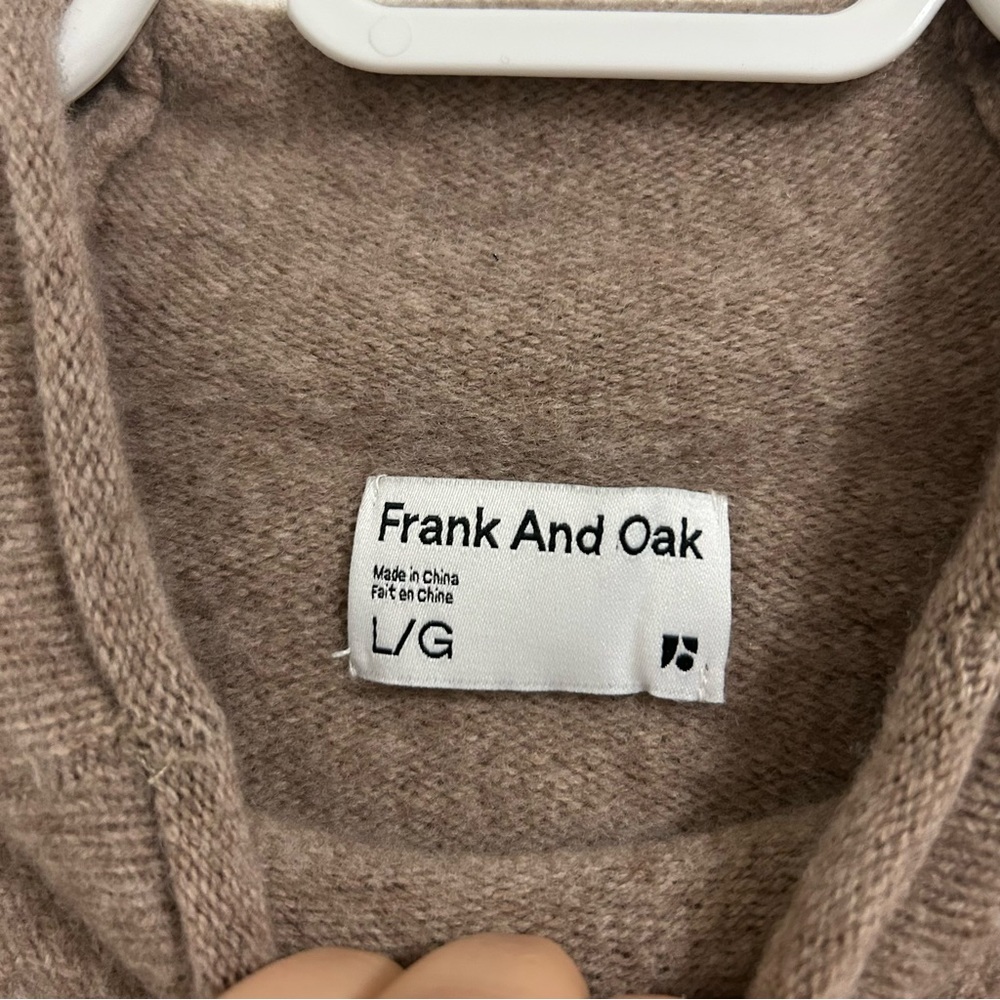 Frank & Oak Beige Taupe Sweater - Picture 5 of 6
